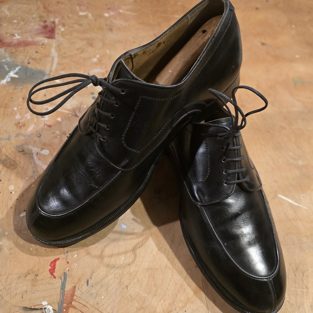 Italian Leather Dress Oxfords 7.5W